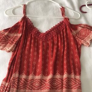 Off the shoulder shirt